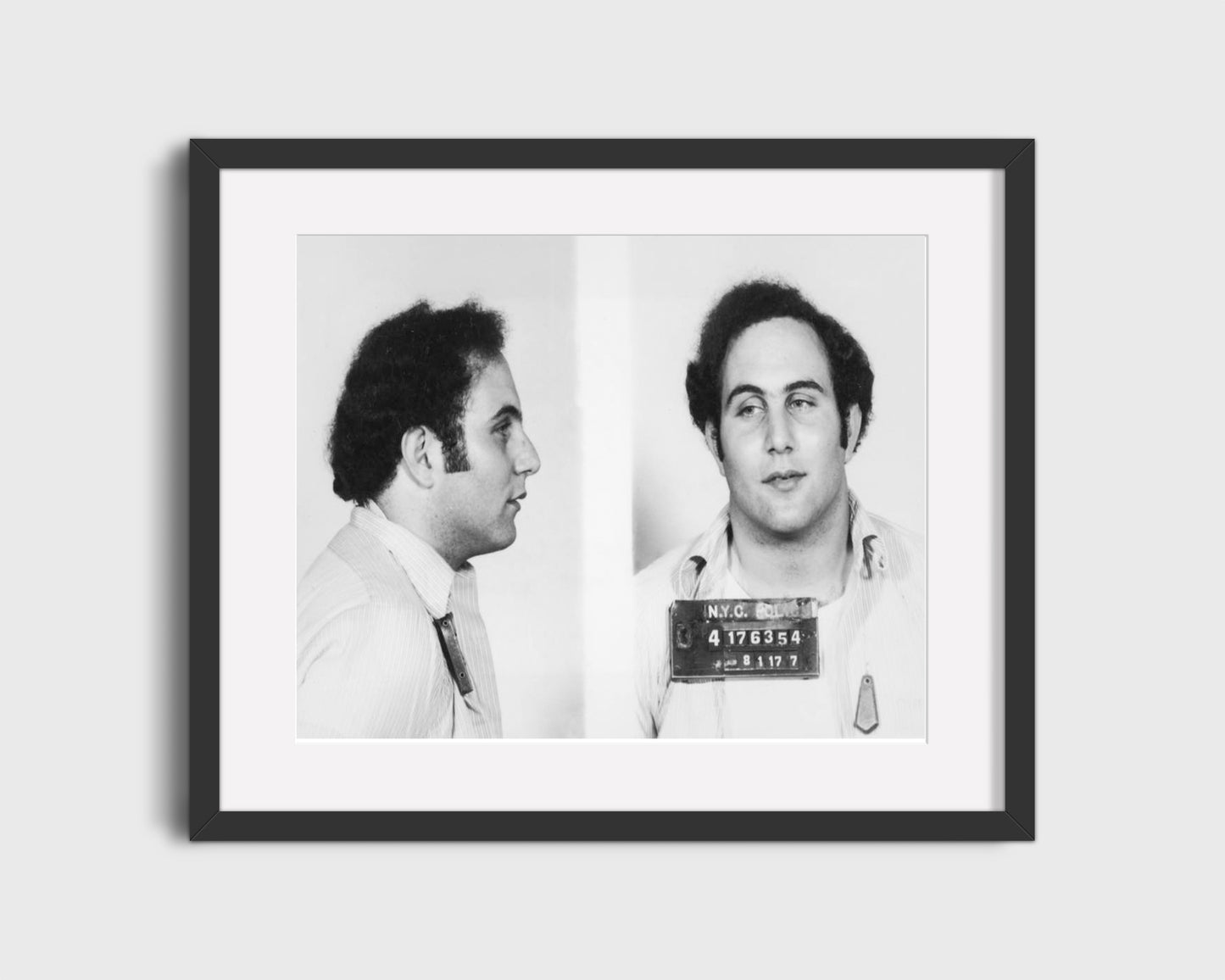 Celebrity Mug Shot - David Berkowitz - Son of Mugshots