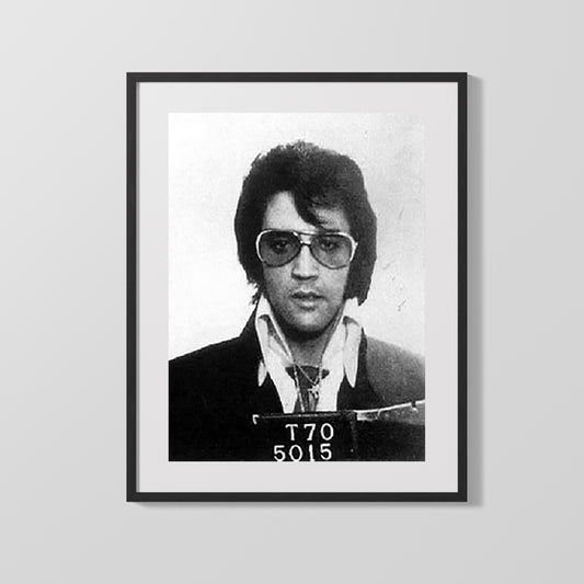 Celebrity Mug Shot - Elvis Presley - Jailhouse Rocked