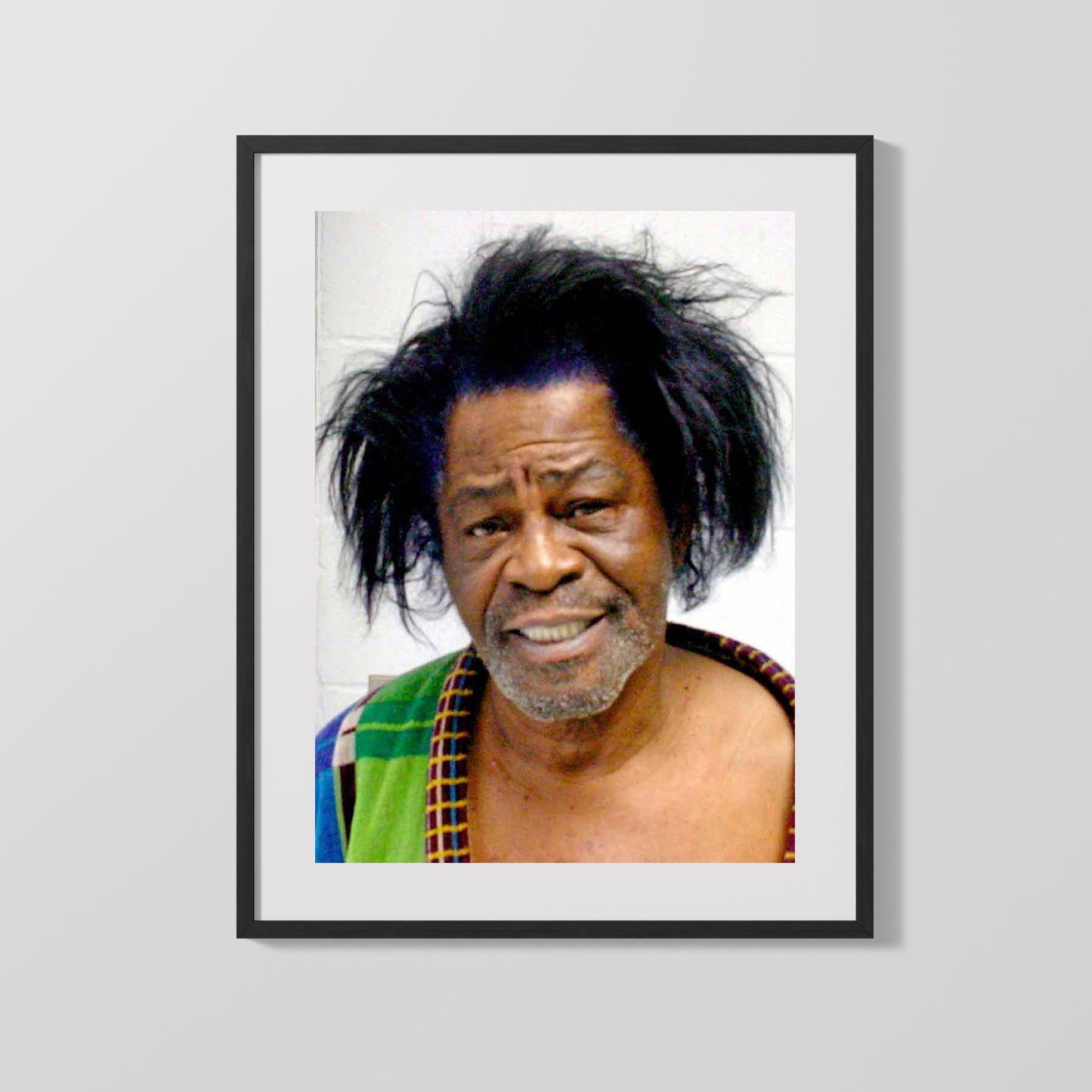 Celebrity Mug Shot - James Brown - Papas Got a Brand New Rap Sheet