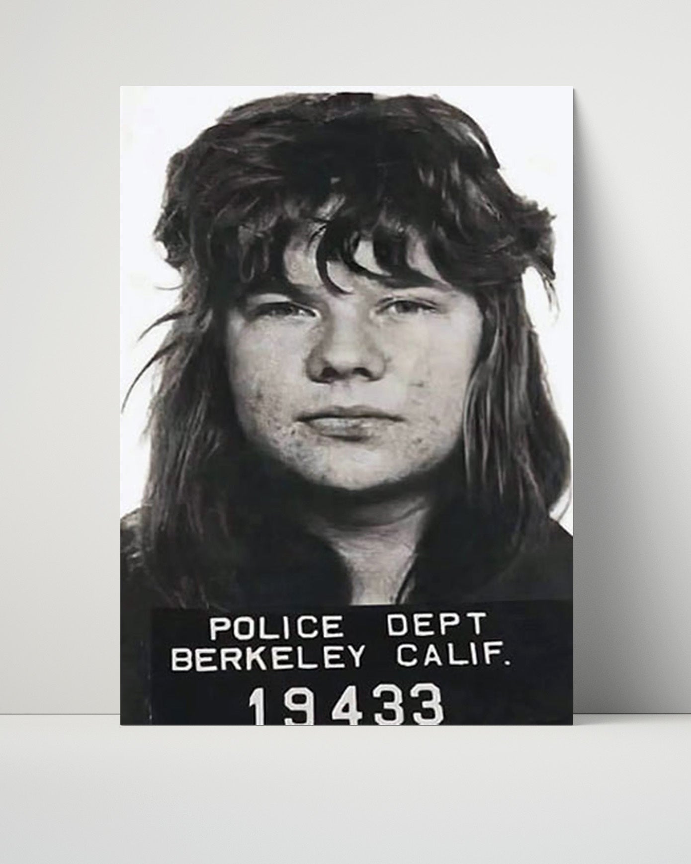Celebrity Mug Shot Unframed- Janis Joplin - Piece of Mugshot
