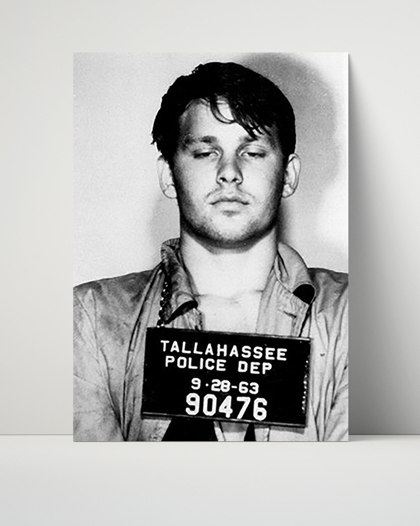 Celebrity Mug Shot Unframed- Jim Morrison - The Lizard King in Chains