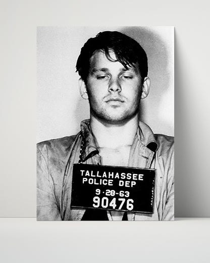 Celebrity Mug Shot Unframed- Jim Morrison - The Lizard King in Chains