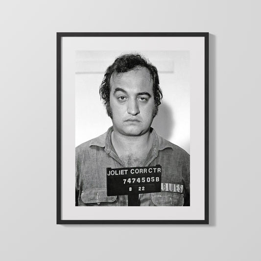Celebrity Mug Shot - John Belushi - Blues Brother Joliet Jake
