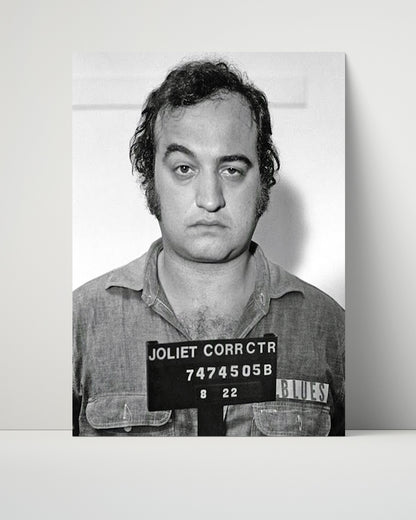 Celebrity Mug Shot Unframed- John Belushi - Blues Brother Joliet Jake