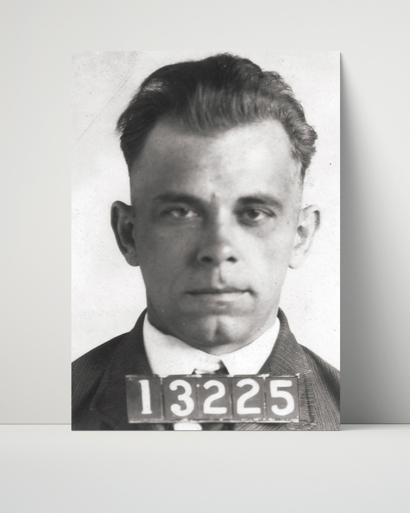 Celebrity Mug Shot Unframed- John Dillinger - Public Enemy Number Mugshot