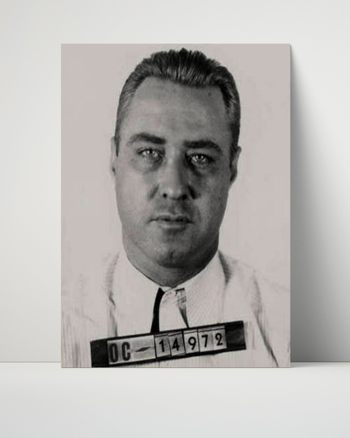 Celebrity Mug Shot Unframed- Machine Gun Kelly - Armed with Infamy