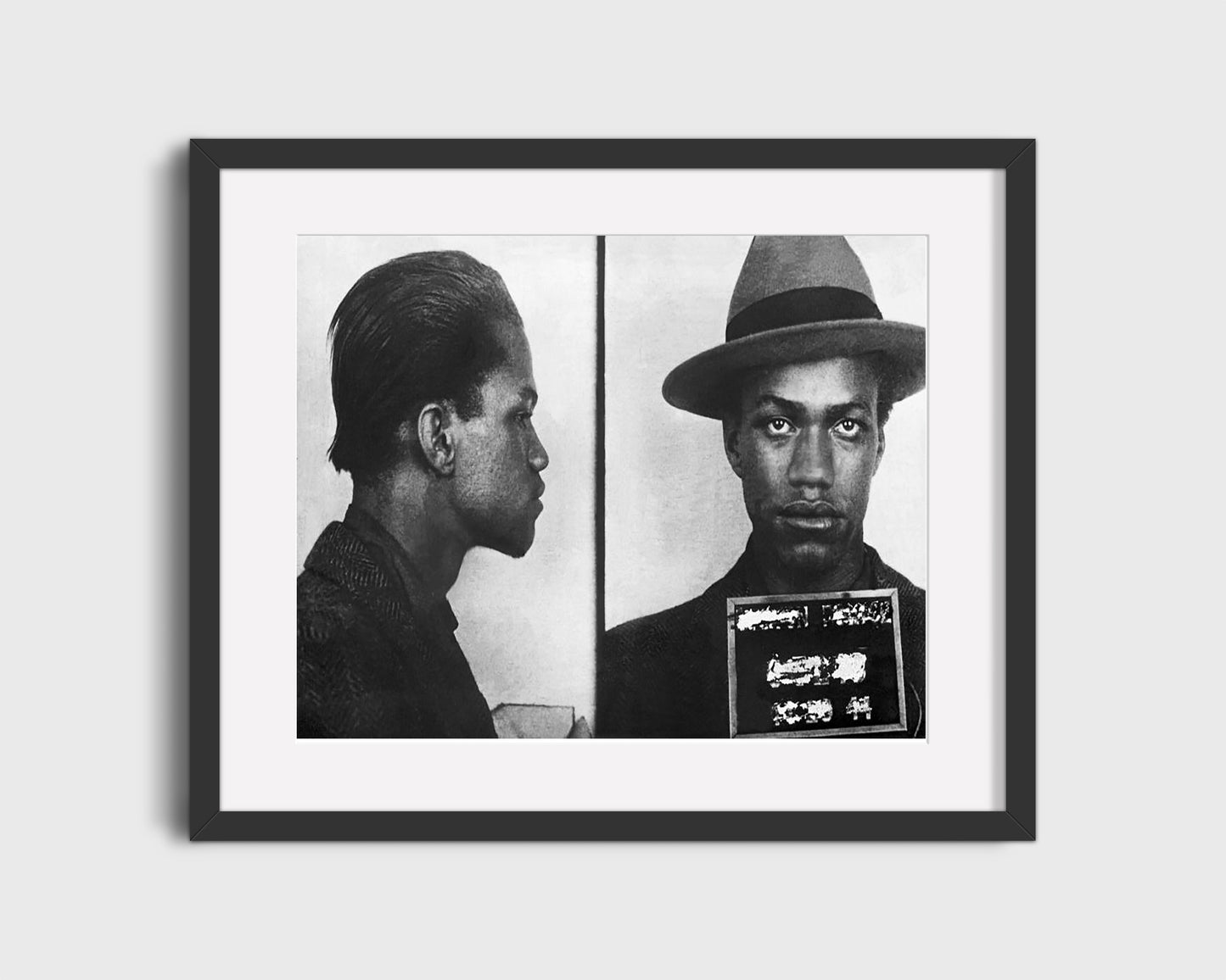 Celebrity Mug Shot - Malcolm X - X Marks the Cell