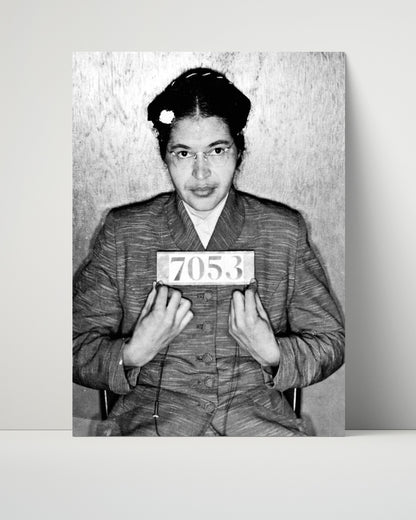Celebrity Mug Shot Unframed- Rosa Parks - The Mother of a Movement
