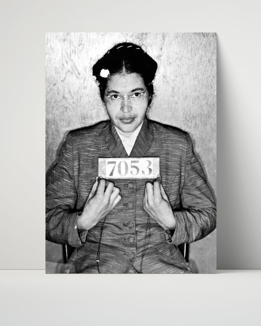 Celebrity Mug Shot Unframed- Rosa Parks - The Mother of a Movement