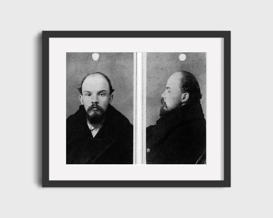 Celebrity Mug Shot - Vladimir Lenin - Bolshevik Booking