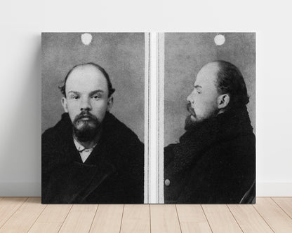 Celebrity Mug Shot Unframed- Vladimir Lenin - Bolshevik Booking