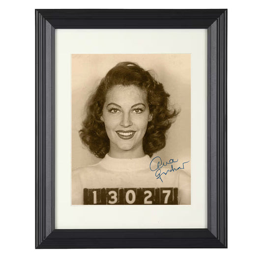 Ava Gardner - Hollywood Booking Image - Framed Print - 8x10 Beveled Frame