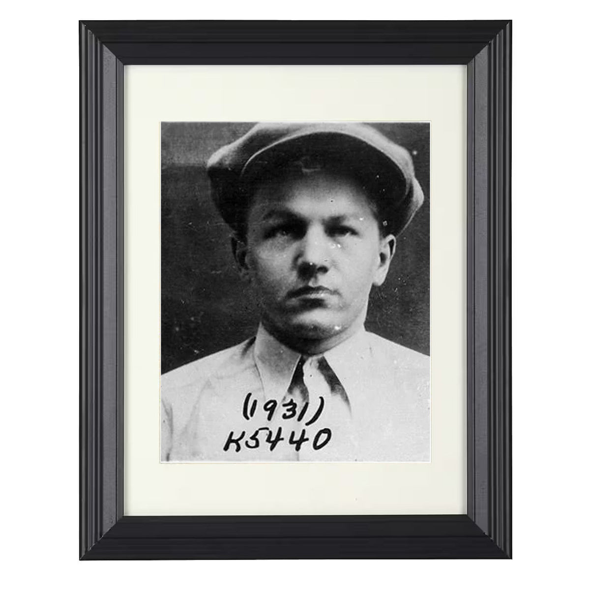 Baby Face Nelson - Depression Era Outlaw mug shot wall art 16x20 Unframed Print