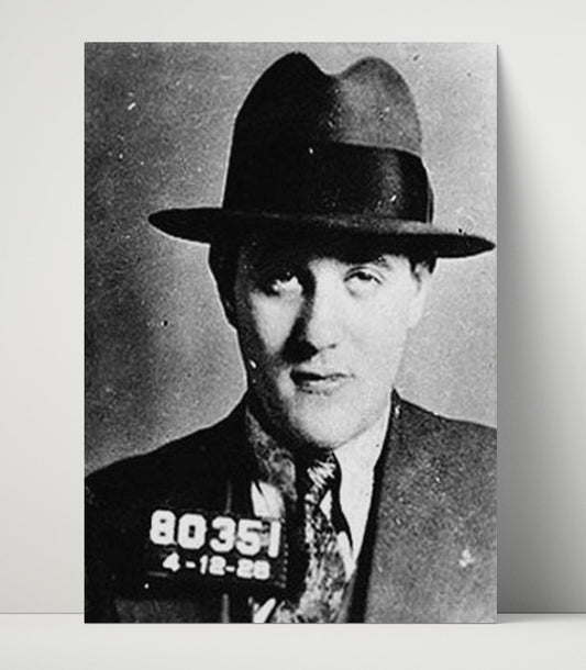 Bugsy Siegel - Mobster Booking Image - Poster Print - 8x10