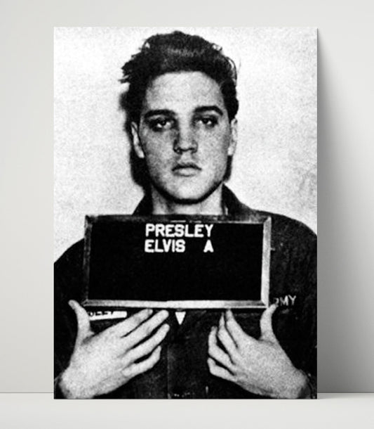 Elvis Presley - U.S. Army 1958 - Poster Print - 8x10