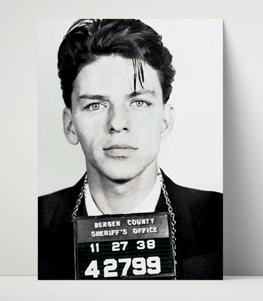 Frank Sinatra - Bergen County Sheriff 1938 - Poster Print - 8x10