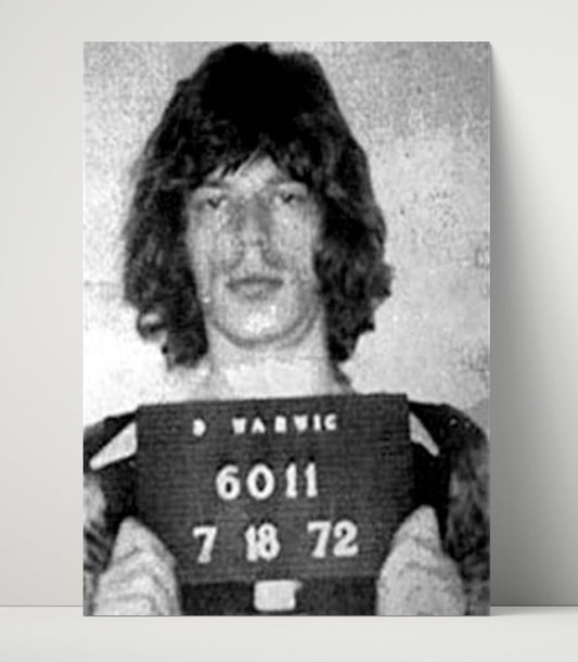 Mick Jagger - Sussex Police Redlands Arrest 1967 - Poster Print - 8x10