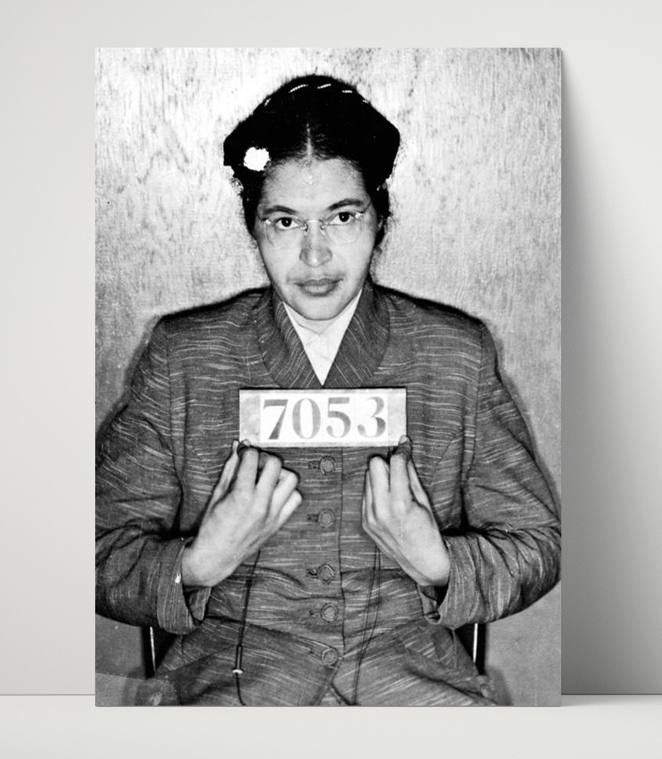 Rosa Parks Montgomery Police Department 1956 Mug Shot Print 16x20 Unframed Print mug shot wall art print