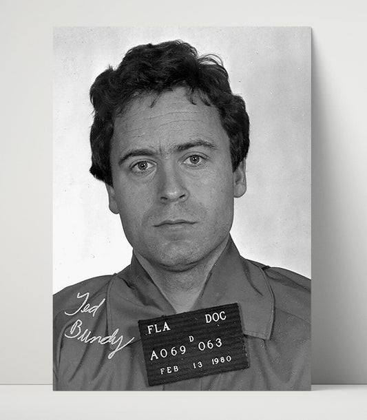 Ted Bundy - Florida Department of Corrections 1980 - Poster Print - 8x10