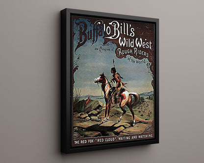 Circus Poster - Buffalo Bill - Red Cloud Indian