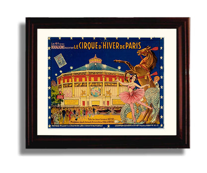 Circus Poster - Cirque dHiver - Paris