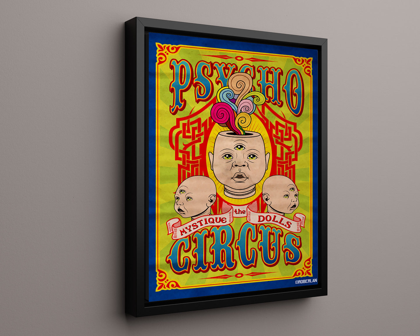 Circus Poster - Psycho Circus - Mystique Dolls