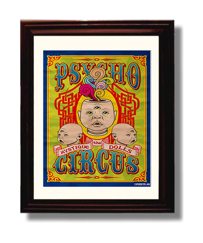 Circus Poster - Psycho Circus - Mystique Dolls