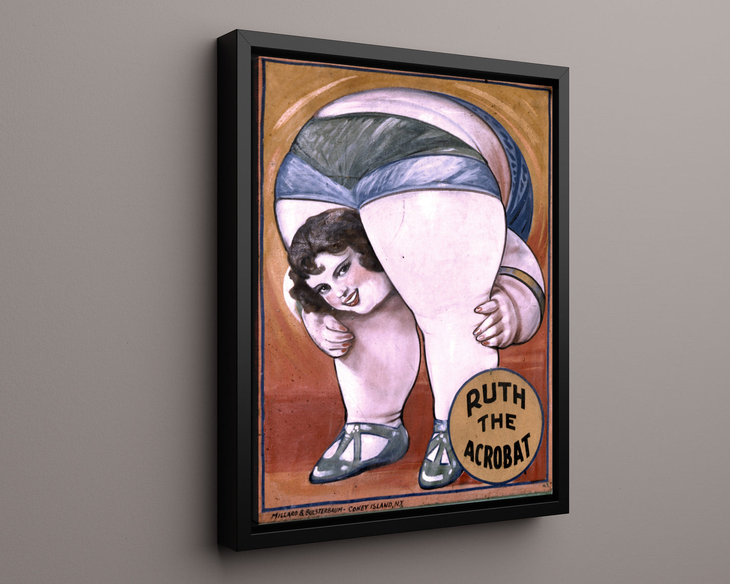 Circus Poster - Ruth the Acrobat - Performer