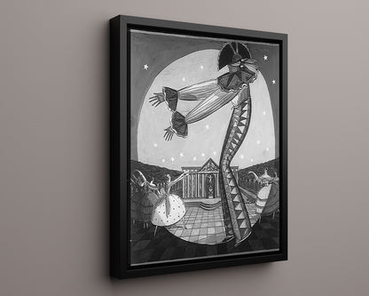 Circus Poster - Sweethearts Roses and Moonlight - Performance