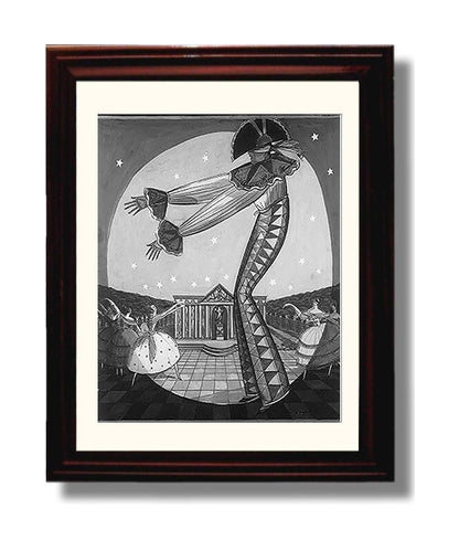 Circus Poster - Sweethearts Roses and Moonlight - Performance