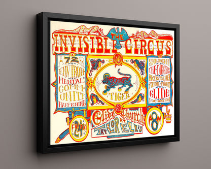Circus Poster - The Invisible Circus - 1967