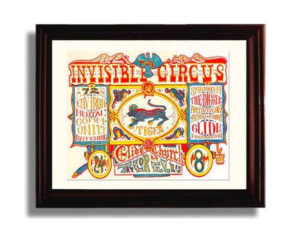 Circus Poster - The Invisible Circus - 1967