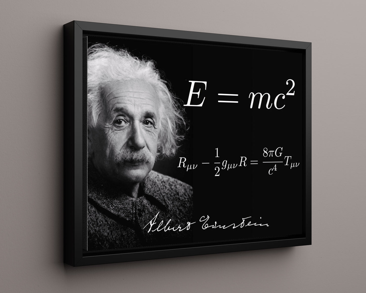 Classic Quotes - Albert Einstein - Emc2 genius