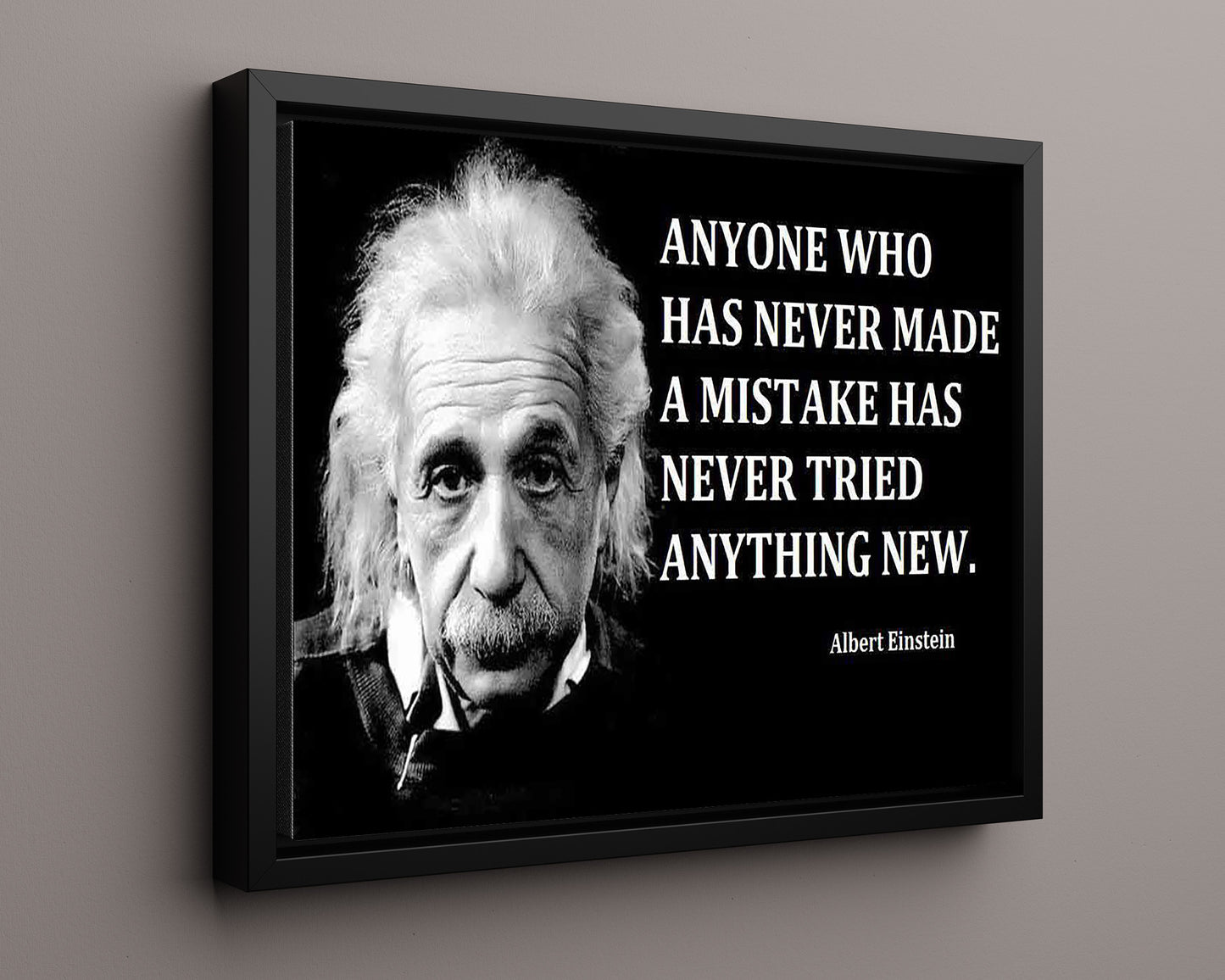 Classic Quotes - Albert Einstein - Mistakes mean learning