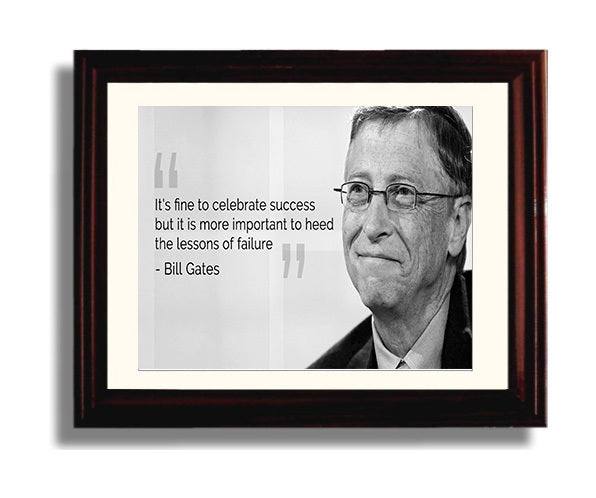 Classic Quotes - Bill Gates - Lessons of failure