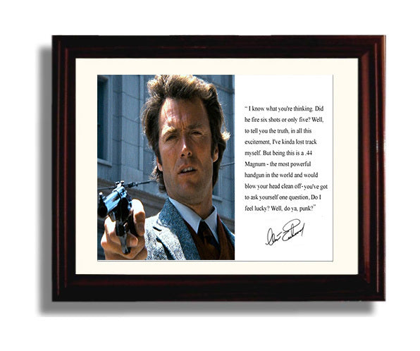 Classic Quotes - Clint Eastwood - Do you feel lucky