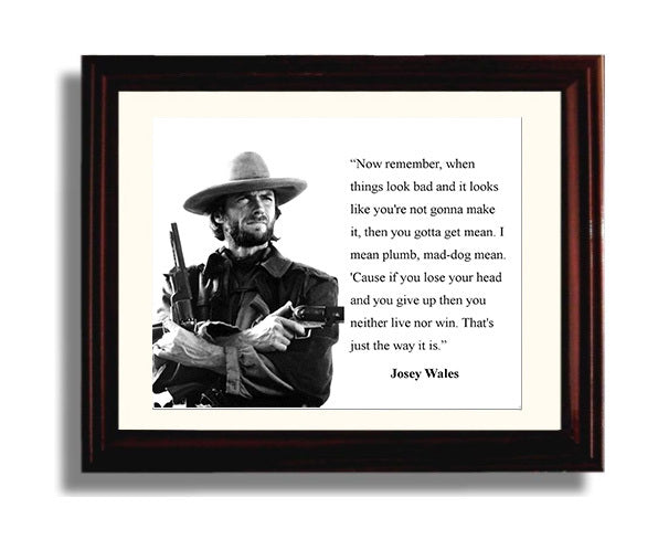 Classic Quotes - Clint Eastwood - Mad dog mean