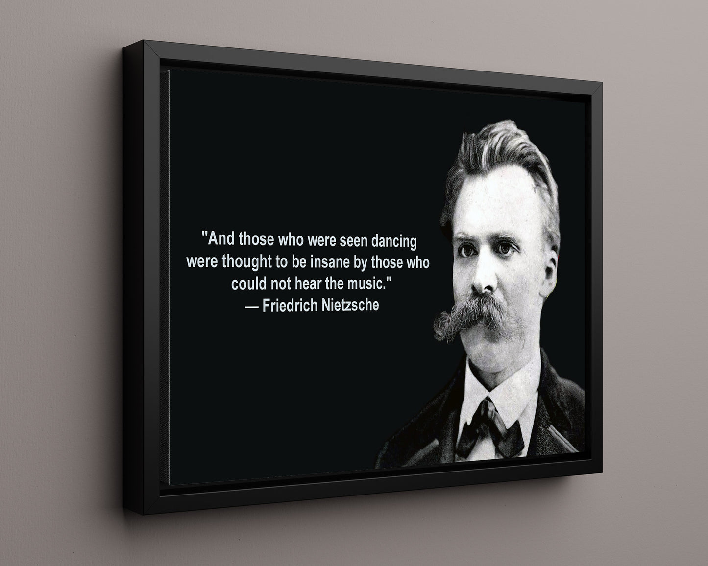 Classic Quotes - Friedrich Nietzsche - Dancing insane