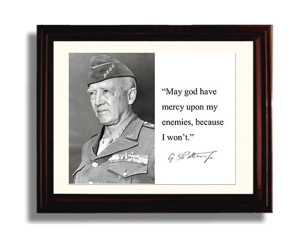 Classic Quotes - George S. Patton - No mercy for enemies