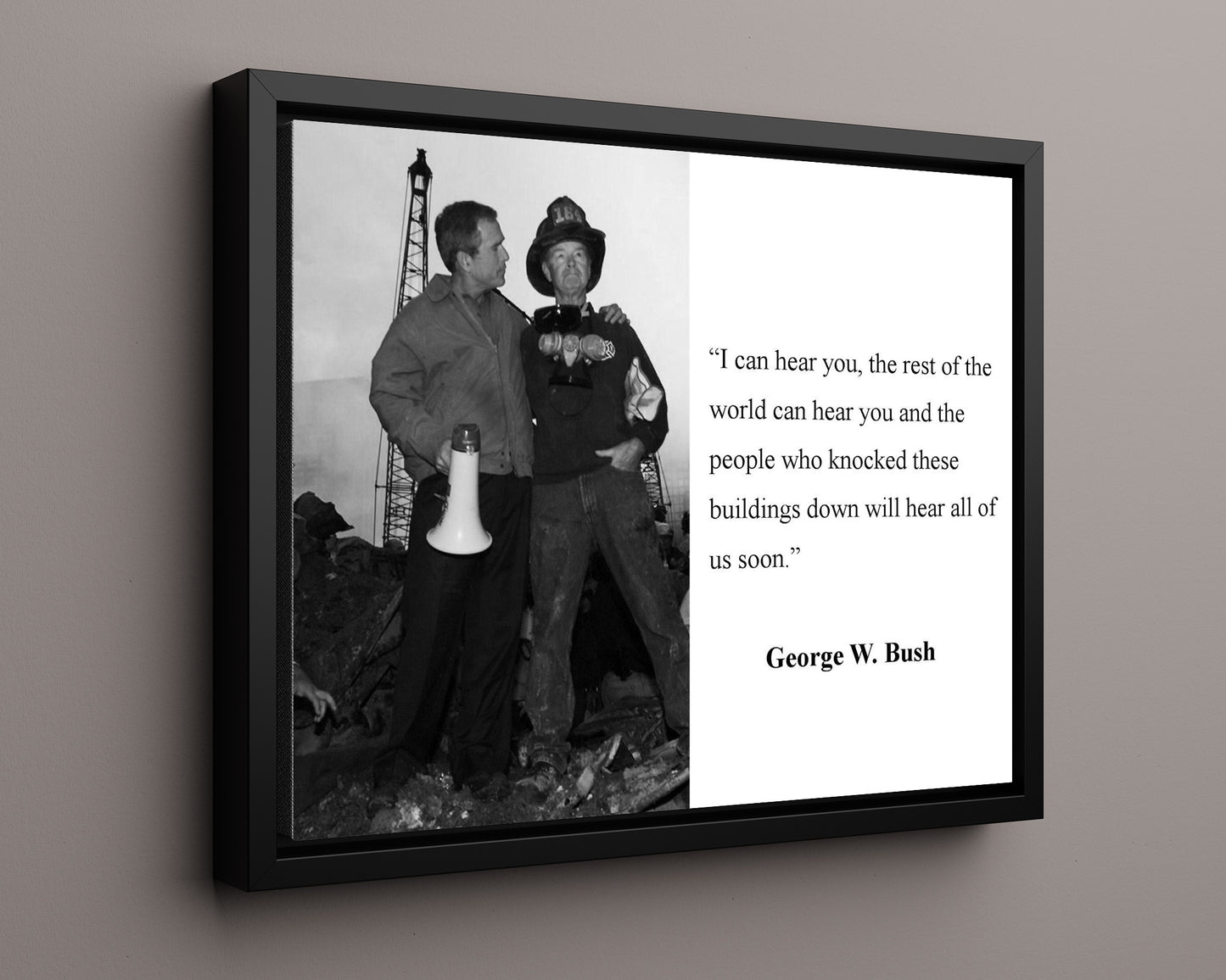 Classic Quotes - George Washington - Atmosphere of firearms