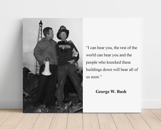 Classic Quotes Poster - George Washington - Atmosphere of firearms