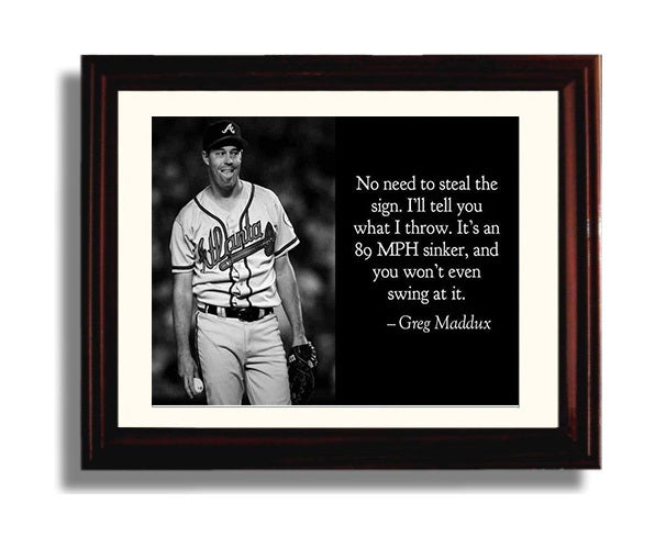 Classic Quotes - Greg Maddux - 89 MPH sinker