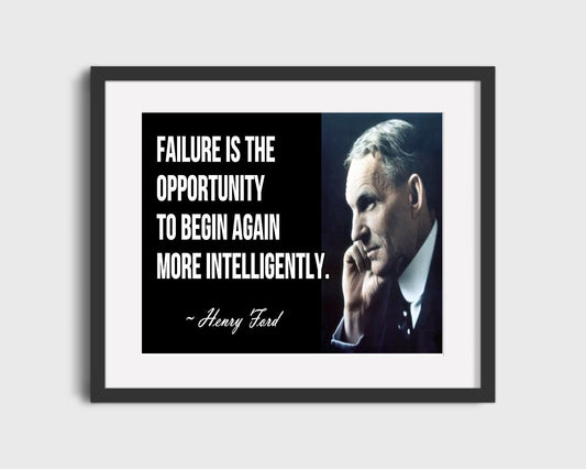 Classic Quotes - Henry Ford - Smarter restarts