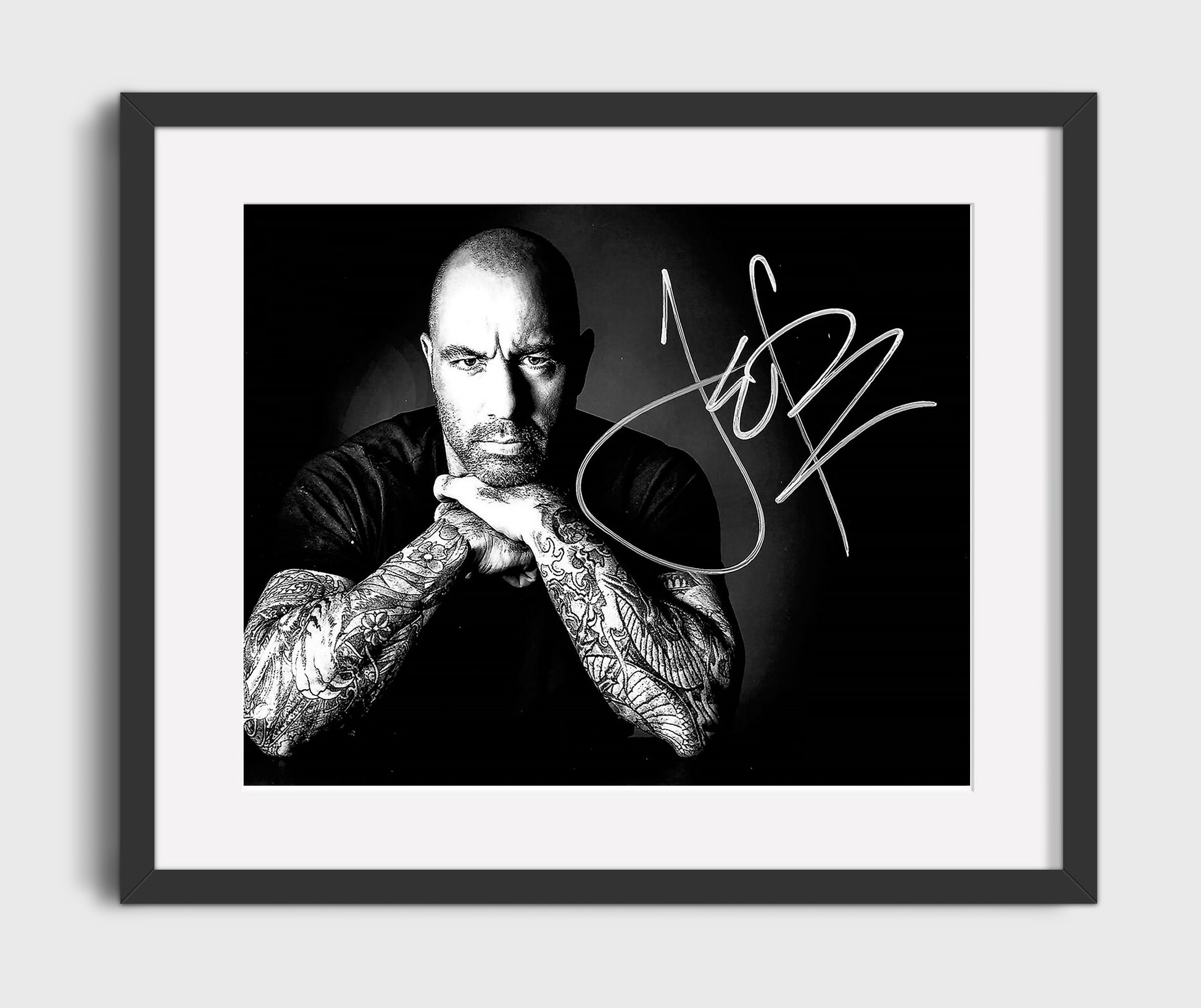 Joe Rogan Signed intensity Quote Print 16x20 Gallery Frame quote wall art print