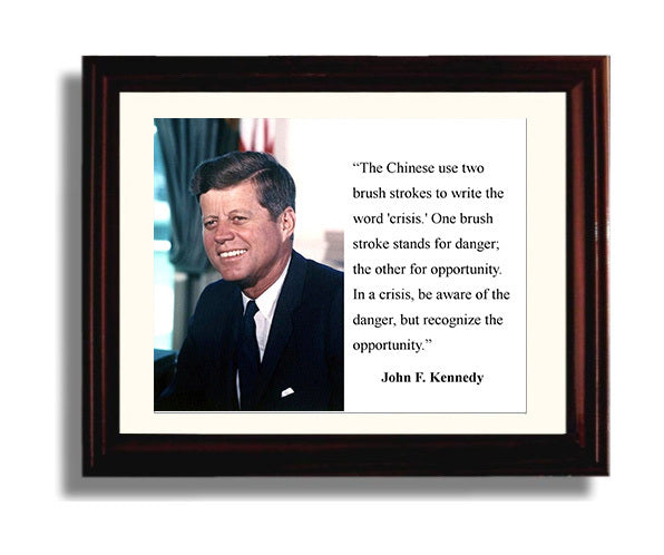 Classic Quotes - John F. Kennedy - Crisis as opportunity