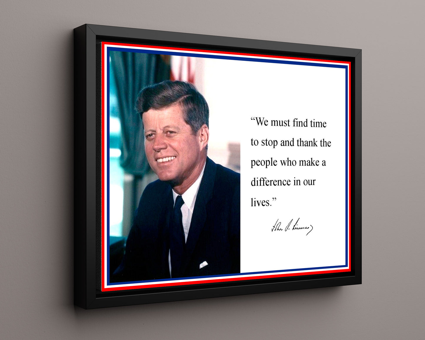 Classic Quotes - John F. Kennedy - Gratitude matters
