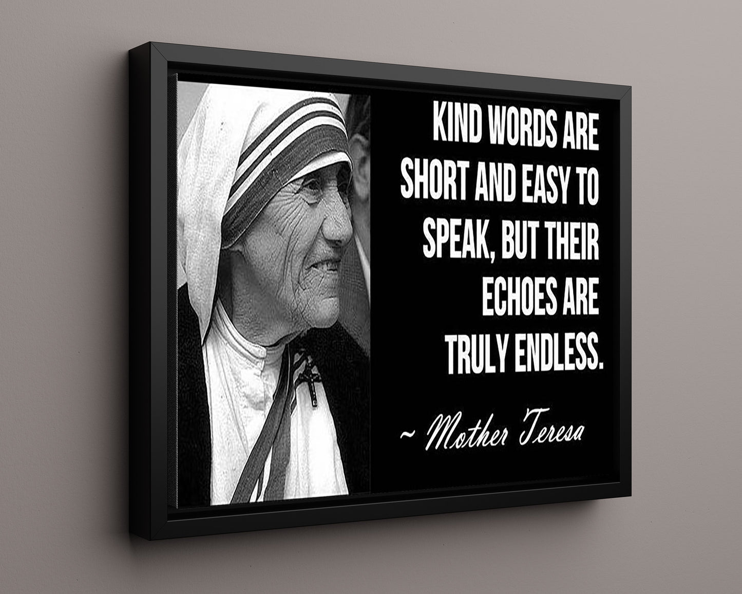 Classic Quotes - Mother Teresa - Endless echoes