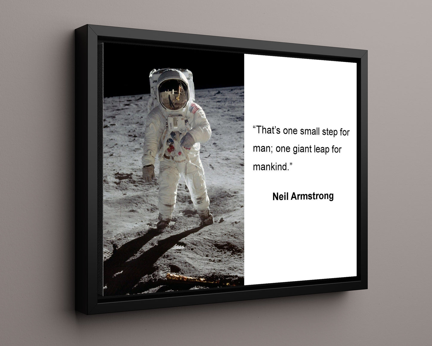 Classic Quotes - Neil Armstrong - One giant leap