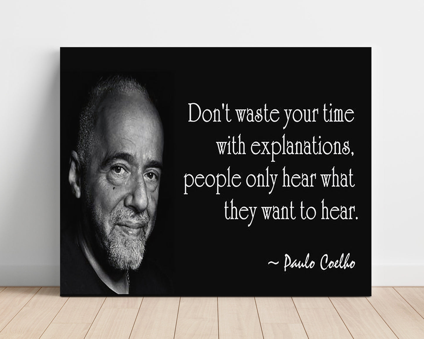 Classic Quotes - Paulo Coelho - Selective listening wisdom
