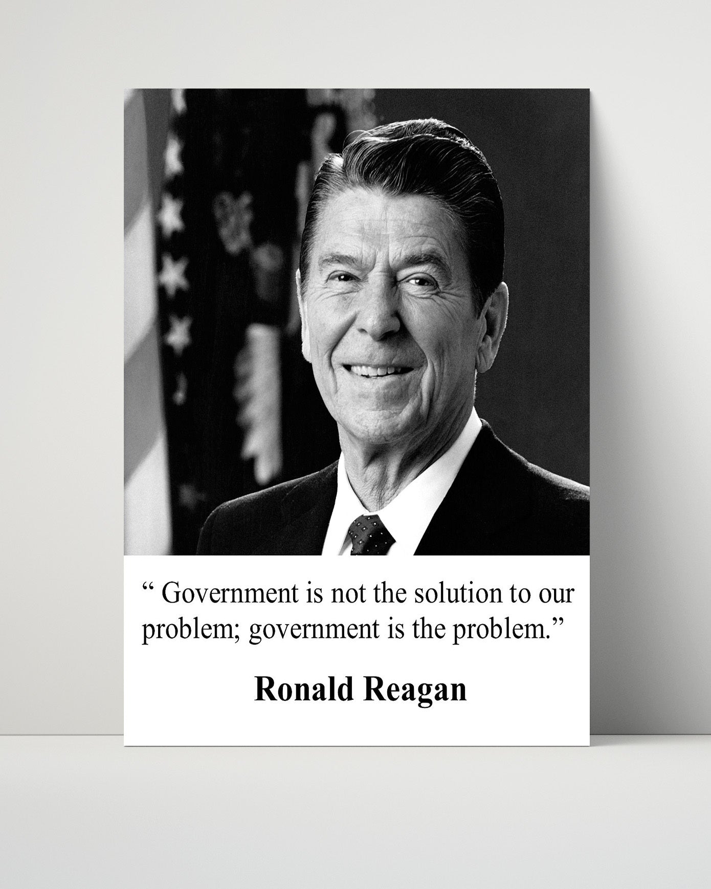 Classic Quotes - Ronald Reagan - Freedom Isnt Free - Government Is the Problem